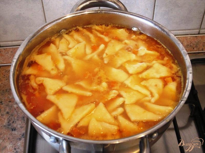 Фото приготовление рецепта: Узбекский суп «Манчиза» шаг №10