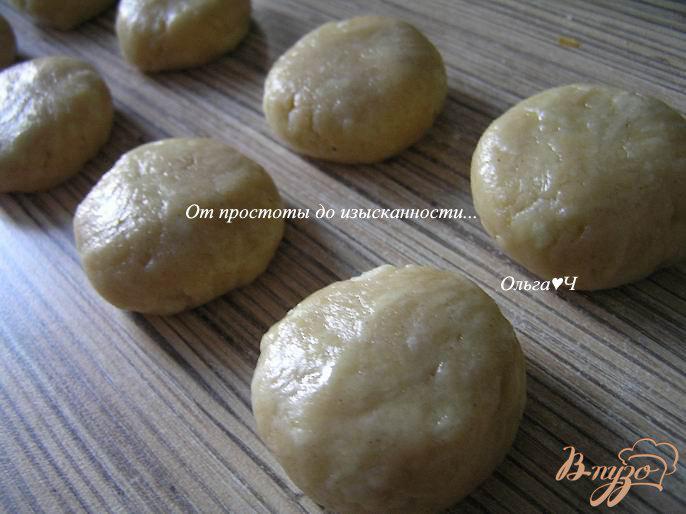 Фото приготовление рецепта: Яблочное печенье с корицей шаг №5