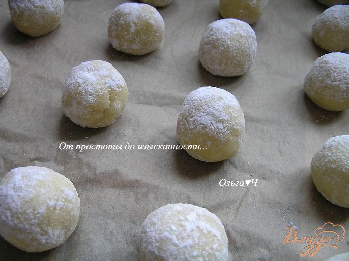 Фото приготовление рецепта: Итальянское лимонное печенье шаг №6