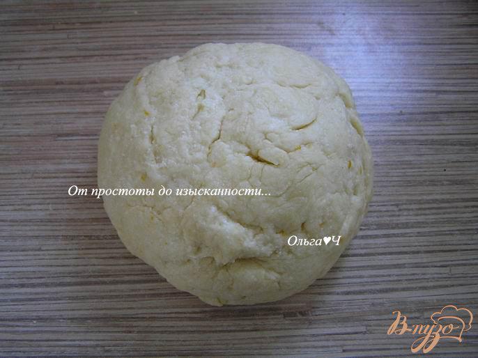 Фото приготовление рецепта: Творожный пирог с апельсином шаг №4