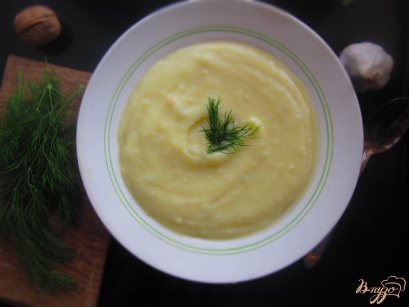 Фото приготовление рецепта: Крем суп из цветной капусты и картофеля шаг №7