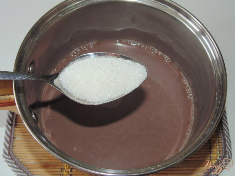 Фото приготовление рецепта: Шоколадный кисель шаг №4
