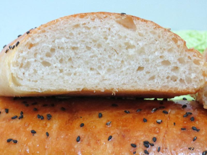 Фото приготовление рецепта: Домашний хлеб, просто и быстро шаг №10