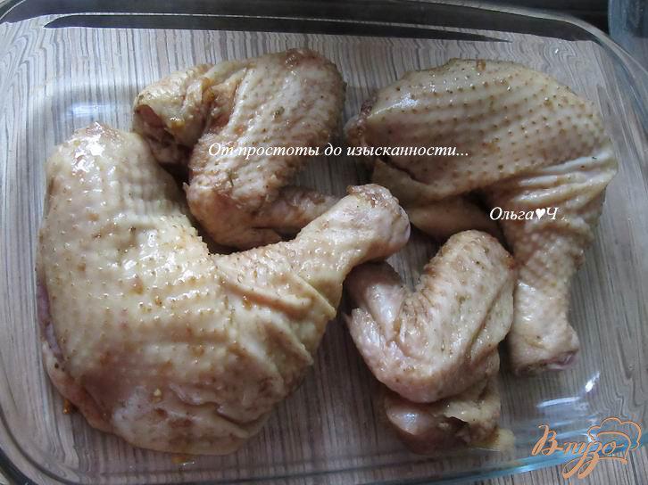 Фото приготовление рецепта: Курица в соевом маринаде шаг №3