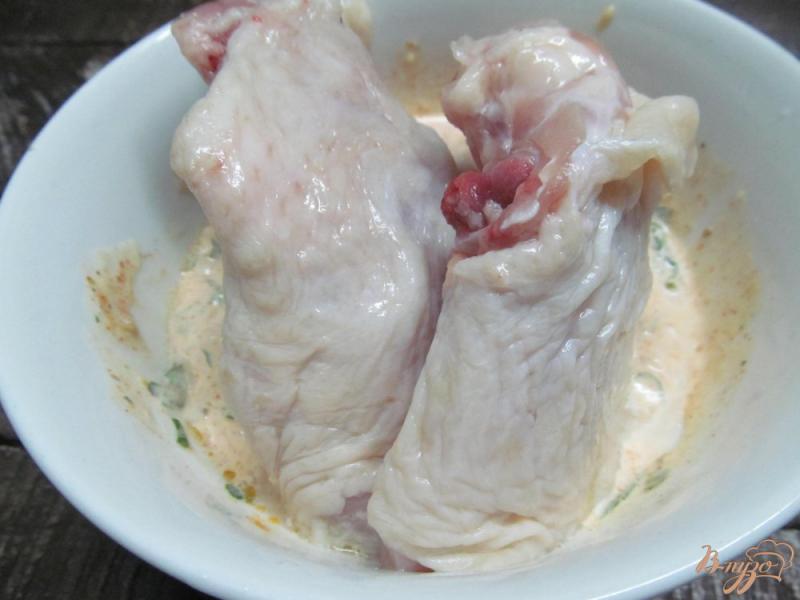 Фото приготовление рецепта: Курица по гречески шаг №3