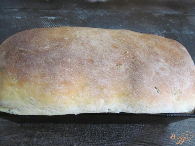 Фото приготовление рецепта: Белый хлеб с тархуном шаг №9