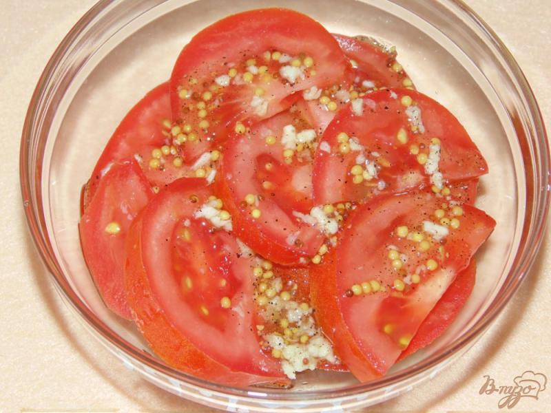 Фото приготовление рецепта: Маринованные помидоры за пол часа шаг №4