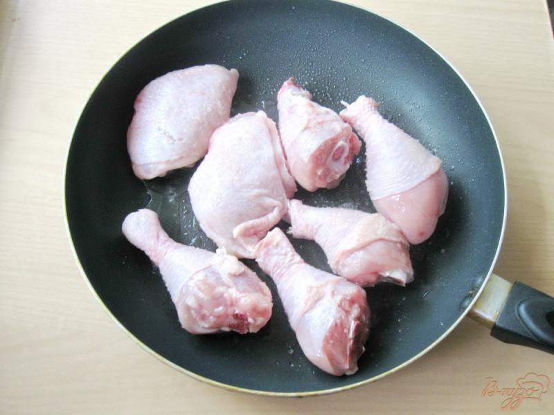 Фото приготовление рецепта: Жаркое из курицы с грибами шаг №1
