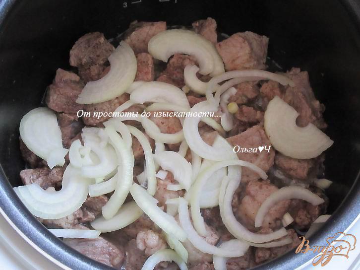 Фото приготовление рецепта: Плов со свининой, адыгейской солью и томатами шаг №2