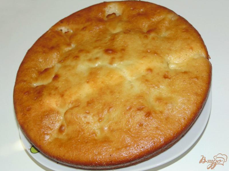 Фото приготовление рецепта: Пирог со свежими абрикосами шаг №6