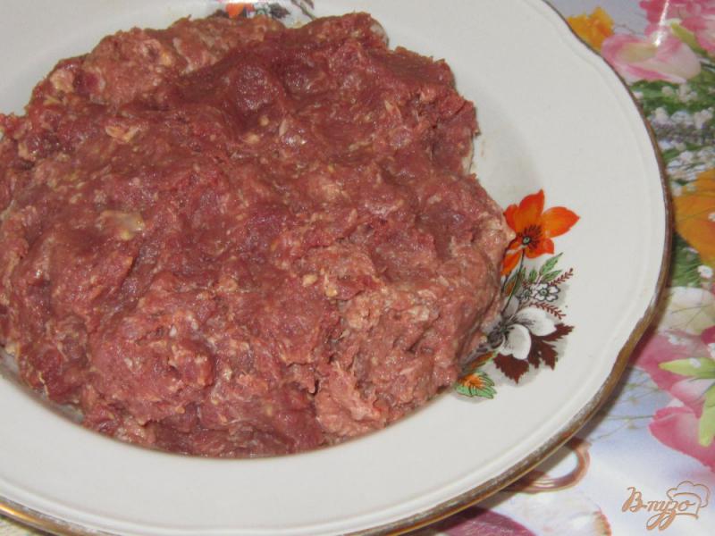 Фото приготовление рецепта: Котлеты из утиного мяса с зеленью шаг №2