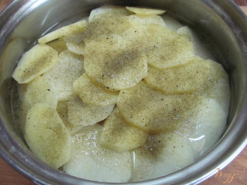 Фото приготовление рецепта: Блюдо для студента из картофеля и фарша шаг №5