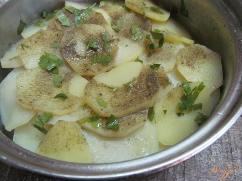 Фото приготовление рецепта: Блюдо для студента из картофеля и фарша шаг №6