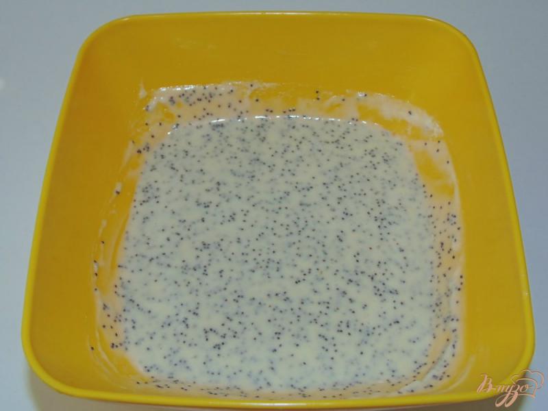 Фото приготовление рецепта: Кексы на молоке с маком шаг №3