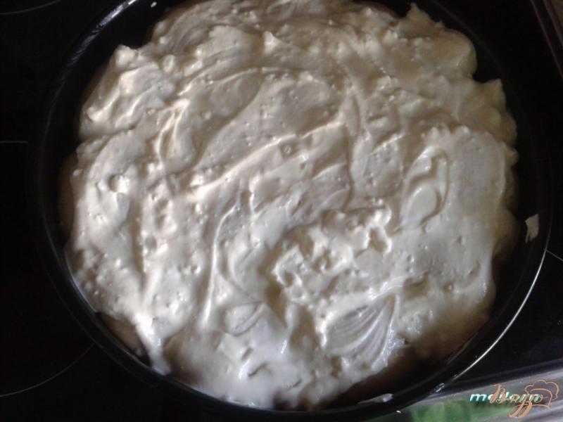 Фото приготовление рецепта: Булочки сырные в сырной заливке шаг №7