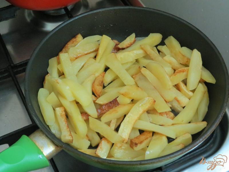 Фото приготовление рецепта: Картофель с грибами шаг №10