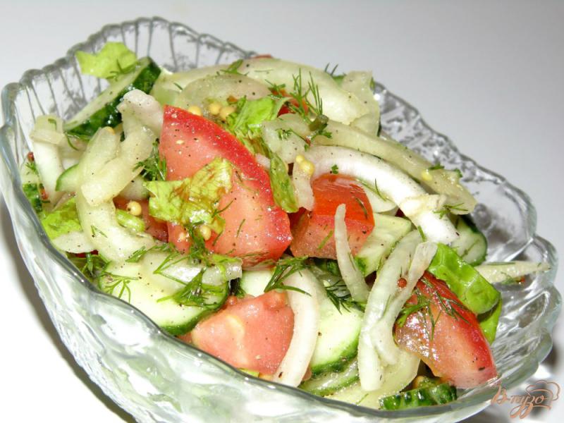 Фото приготовление рецепта: Салат со сладким перцем шаг №6