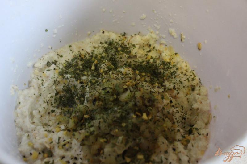 Фото приготовление рецепта: Запеканка из цветной капусты с  геркулесом шаг №7