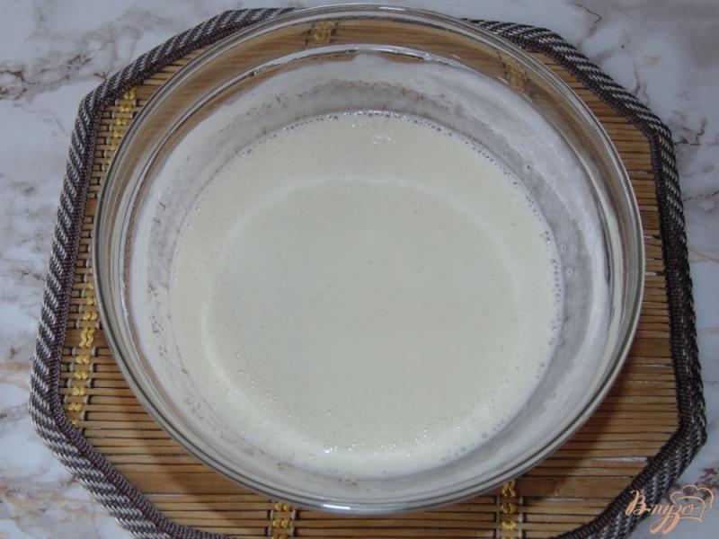 Фото приготовление рецепта: Молочно-творожное желе шаг №4
