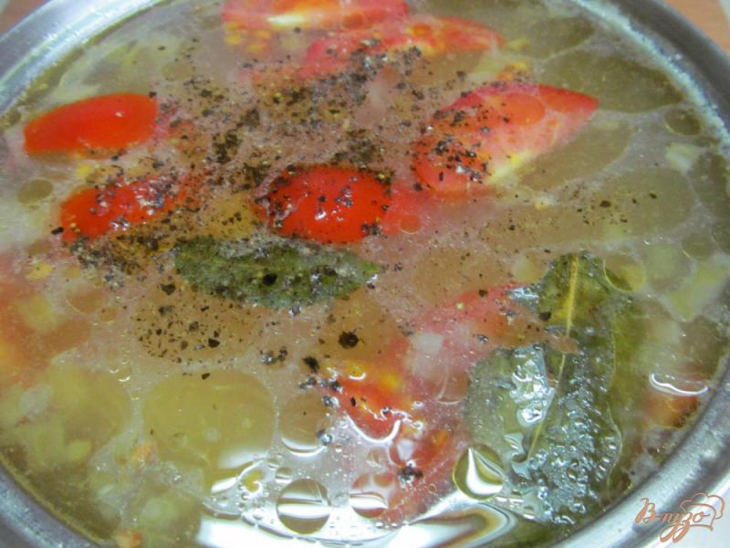 Фото приготовление рецепта: Суп с рисом на баранине шаг №5