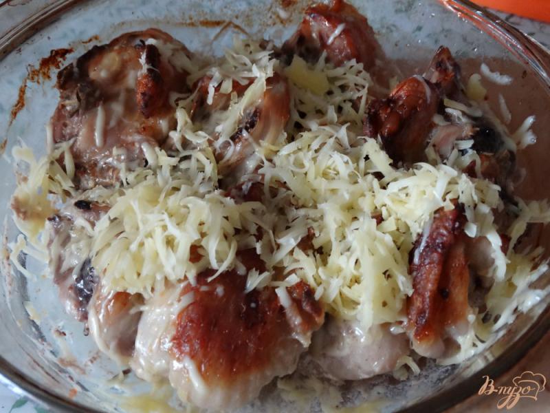 Фото приготовление рецепта: Курица запеченная с сыром шаг №5