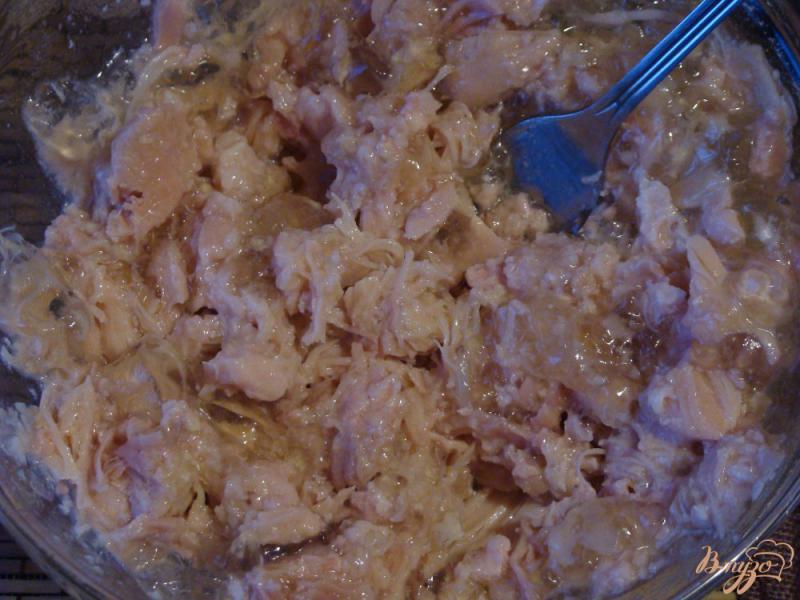 Фото приготовление рецепта: Запеканка из курицы и картофеля шаг №5