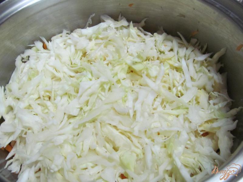 Фото приготовление рецепта: Слоенный овощной суп шаг №4