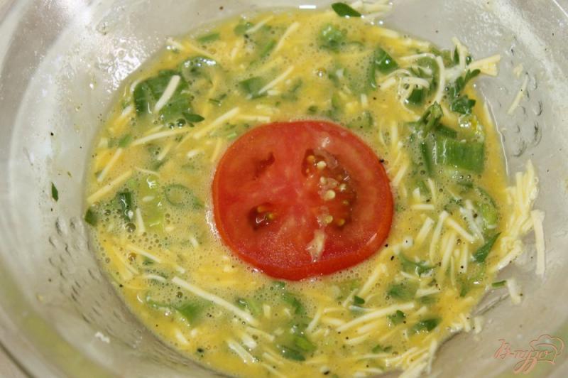 Фото приготовление рецепта: Закуска из помидоров в сырном кляре шаг №6