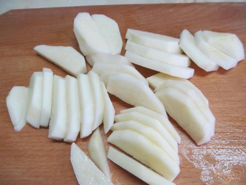 Фото приготовление рецепта: Жаренный картофель с баклажаном шаг №1