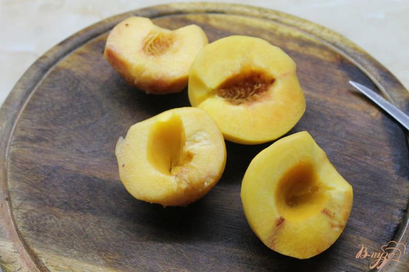Фото приготовление рецепта: Персики в сиропе на зиму шаг №2