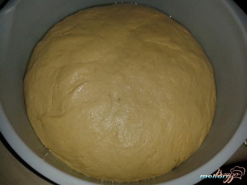Фото приготовление рецепта: Мини-батоны с медом и сыром шаг №3