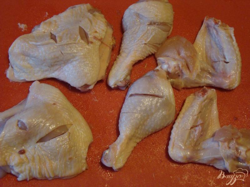 Фото приготовление рецепта: Курица по-азиатски с овощной смесью шаг №1