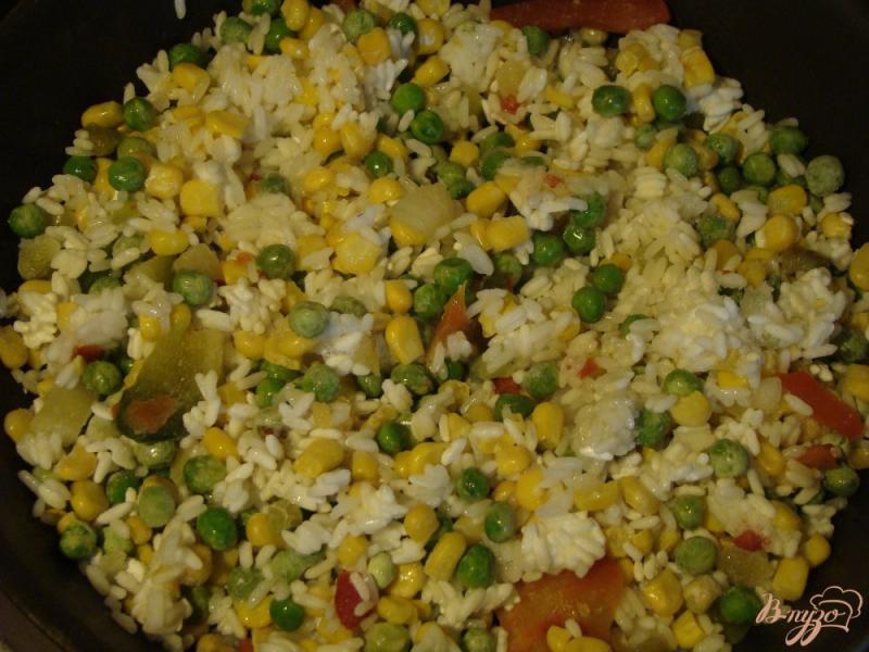Фото приготовление рецепта: Курица по-азиатски с овощной смесью шаг №3