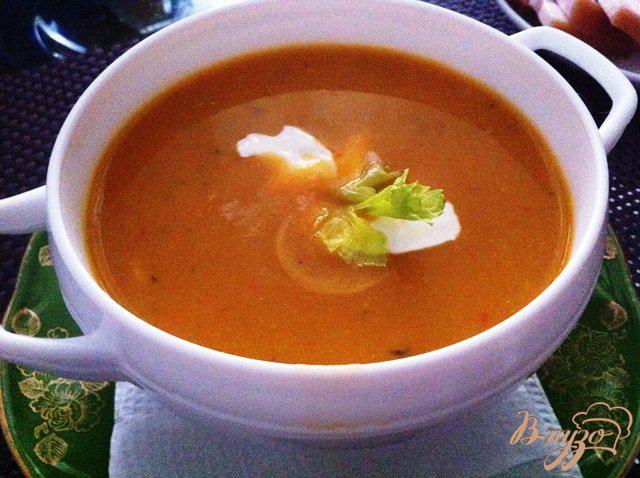 Фото приготовление рецепта: Овощной суп-пюре шаг №10