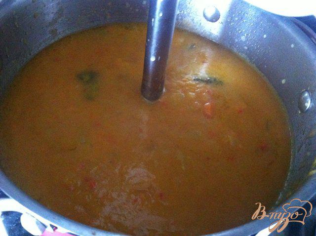 Фото приготовление рецепта: Овощной суп-пюре шаг №8