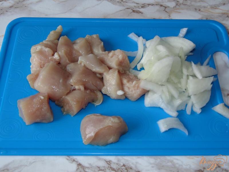 Фото приготовление рецепта: Картофель с мясом в духовке шаг №1