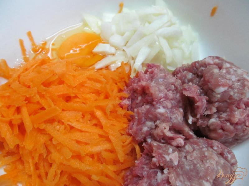 Фото приготовление рецепта: Морковные котлеты с фаршем из говядины шаг №1