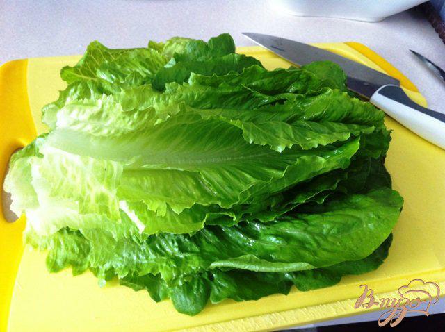 Фото приготовление рецепта: Салат овощной с бальзамиком шаг №1