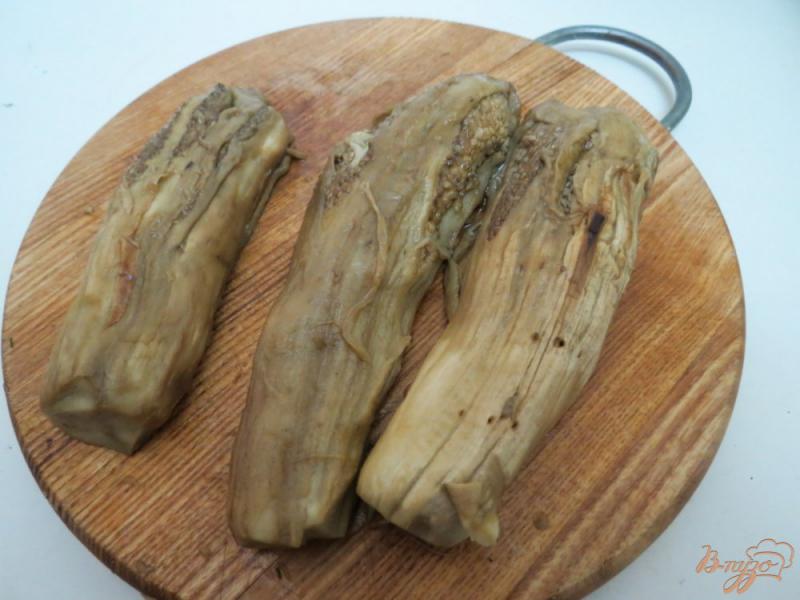 Фото приготовление рецепта: Перец и баклажаны закусочные шаг №5