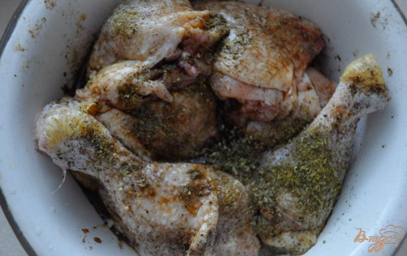 Фото приготовление рецепта: Курица в соево-чесночном соусе шаг №1