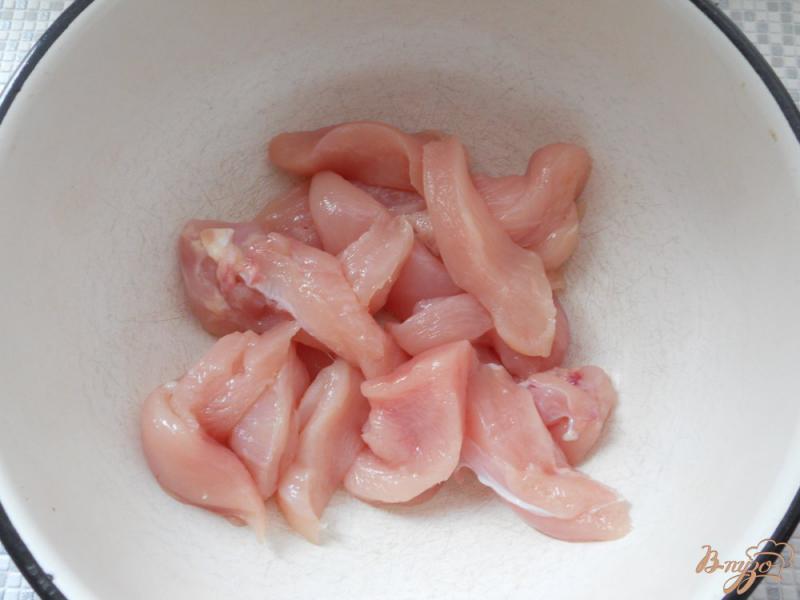 Фото приготовление рецепта: Куриное филе в горчично-медовом маринаде шаг №2