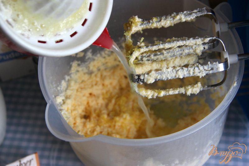 Фото приготовление рецепта: Итальянское лимонное печенье шаг №4