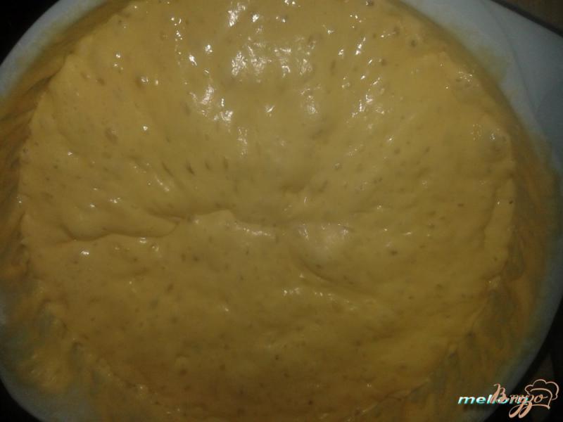 Фото приготовление рецепта: Оладьи на персиковом соке шаг №2