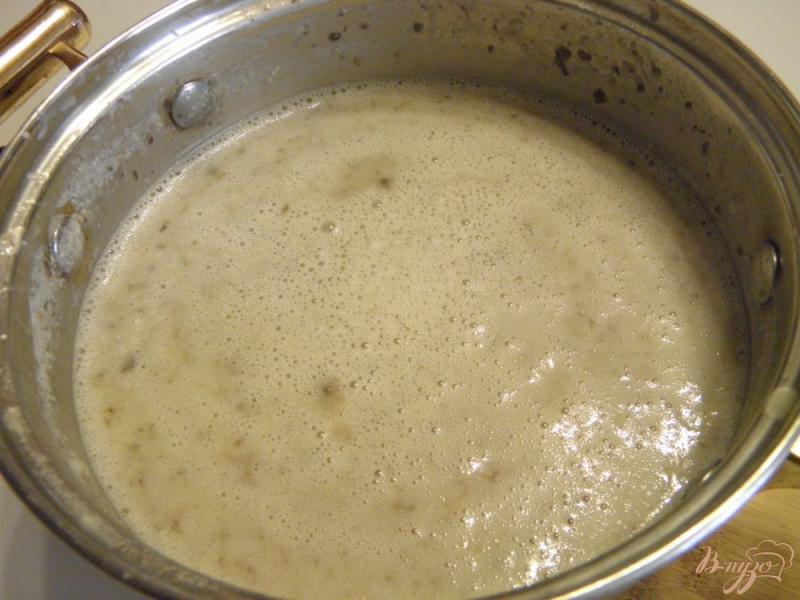Фото приготовление рецепта: Суп-пюре грибной шаг №7