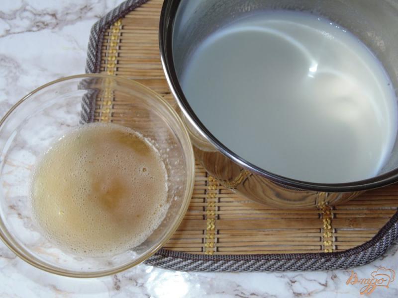 Фото приготовление рецепта: Молочное желе шаг №3