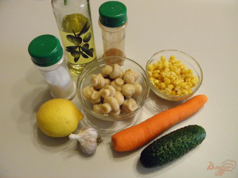 Фото приготовление рецепта: Салат овощной теплый шаг №1