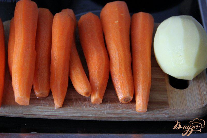 Фото приготовление рецепта: Морковный крем-суп шаг №2