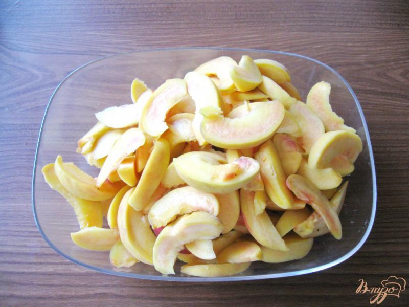 Фото приготовление рецепта: Варенье из персиков в сиропе дольками шаг №1