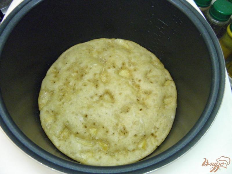 Фото приготовление рецепта: Постный пирог с яблоками шаг №6
