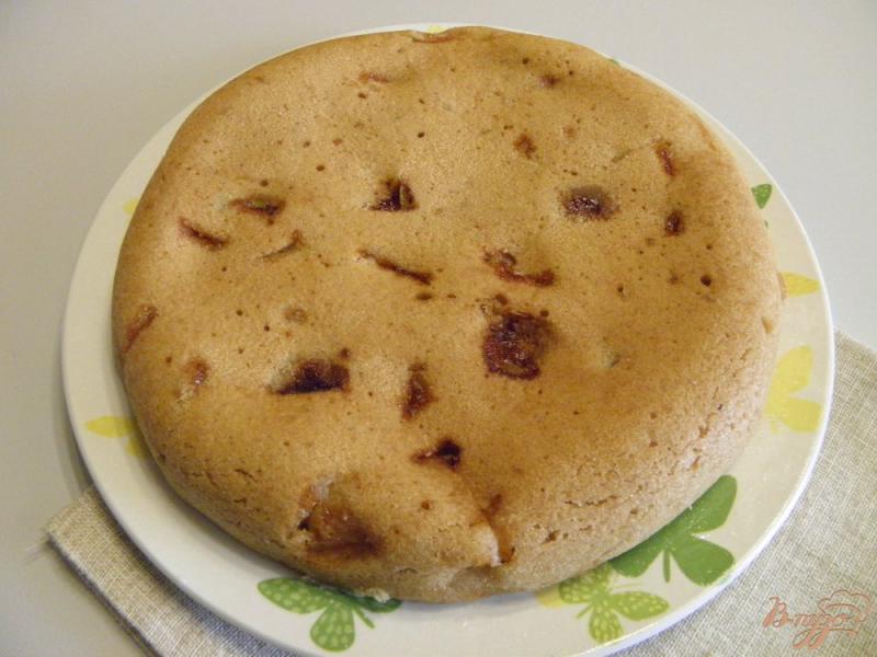 Фото приготовление рецепта: Постный пирог с яблоками шаг №7
